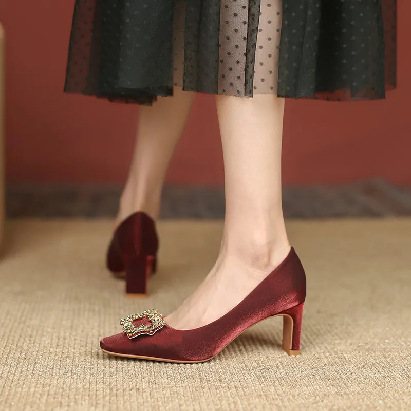 Zubumei High Heels Women's-3