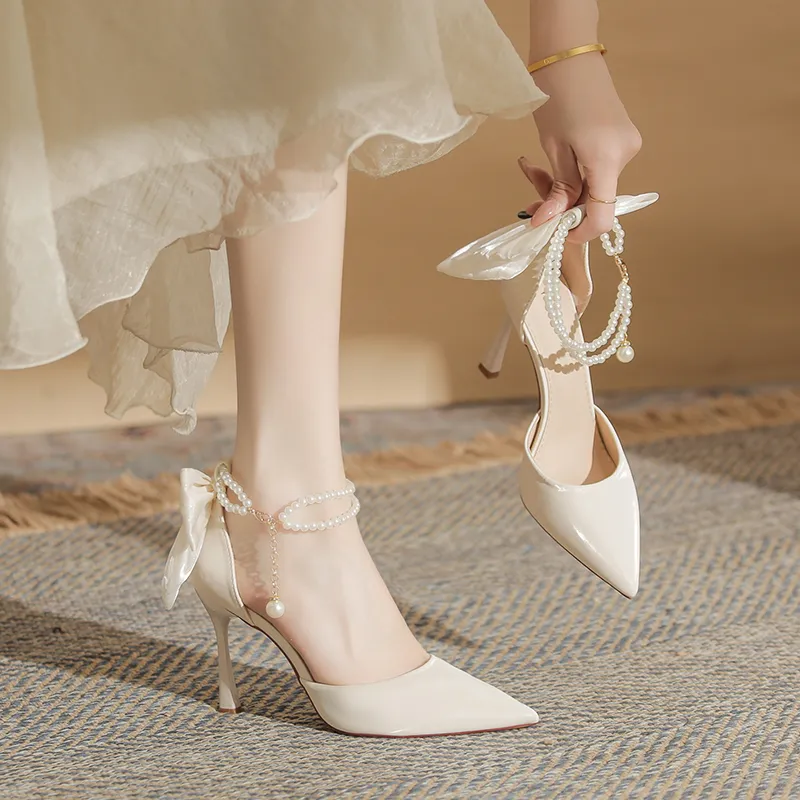 Zubumei Slim Heel High Heels Women's-1
