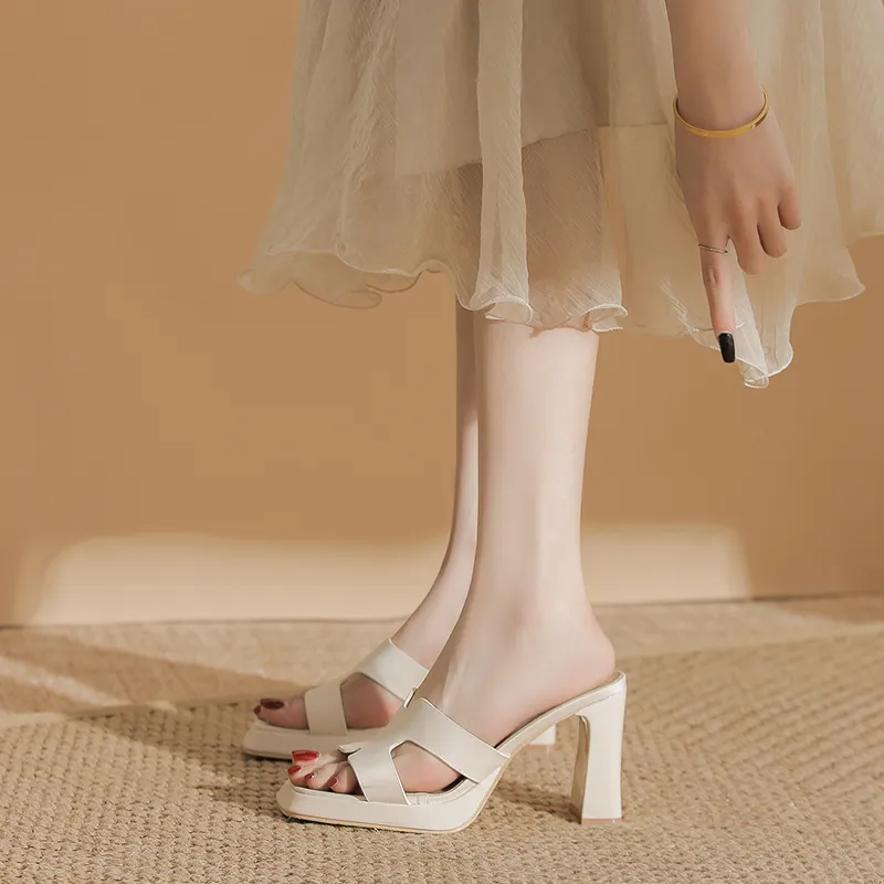 Zubumei Rubber Sole Slide Slippers Women's-4