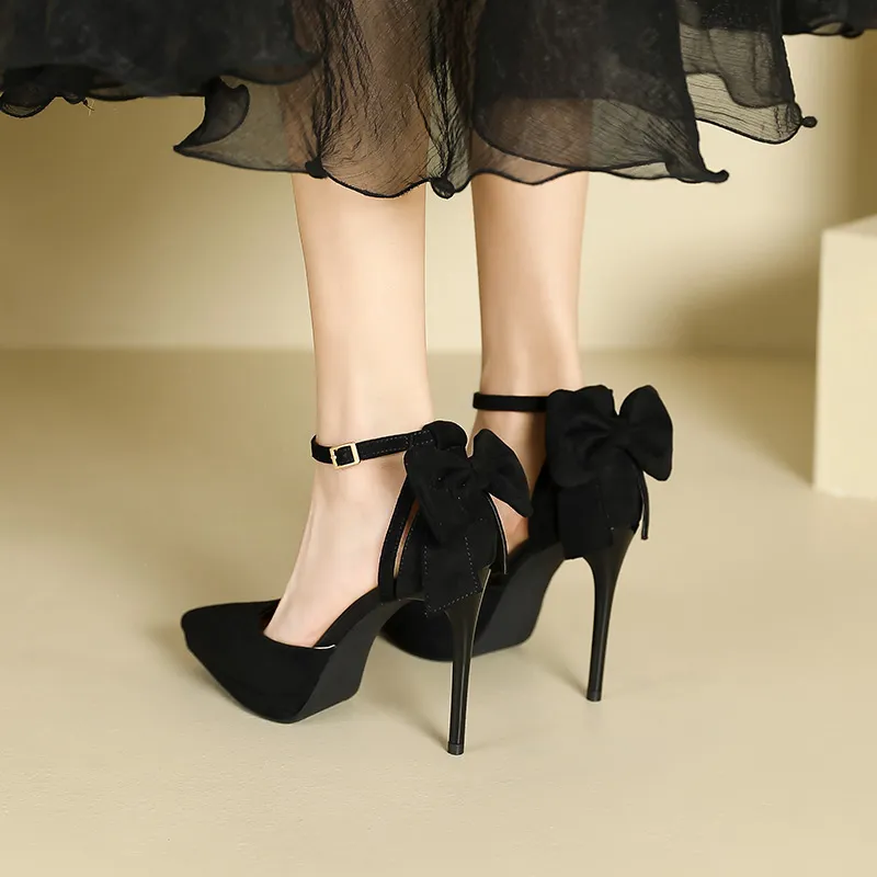 Zubumei Slim Heel High Heels 10.5cm Women's-6