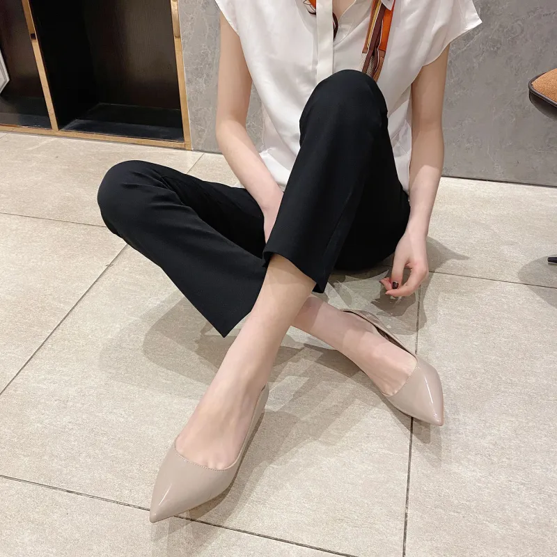 Zubumei Slim Heel High Heels 5.5cm Women's-7