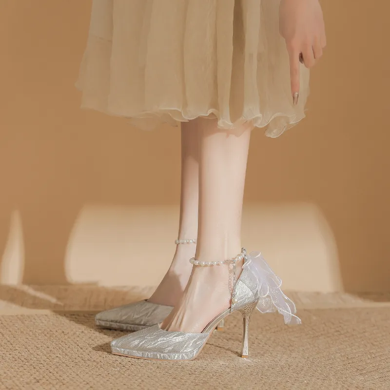 Zubumei Slim Heel High Heels Women's-2