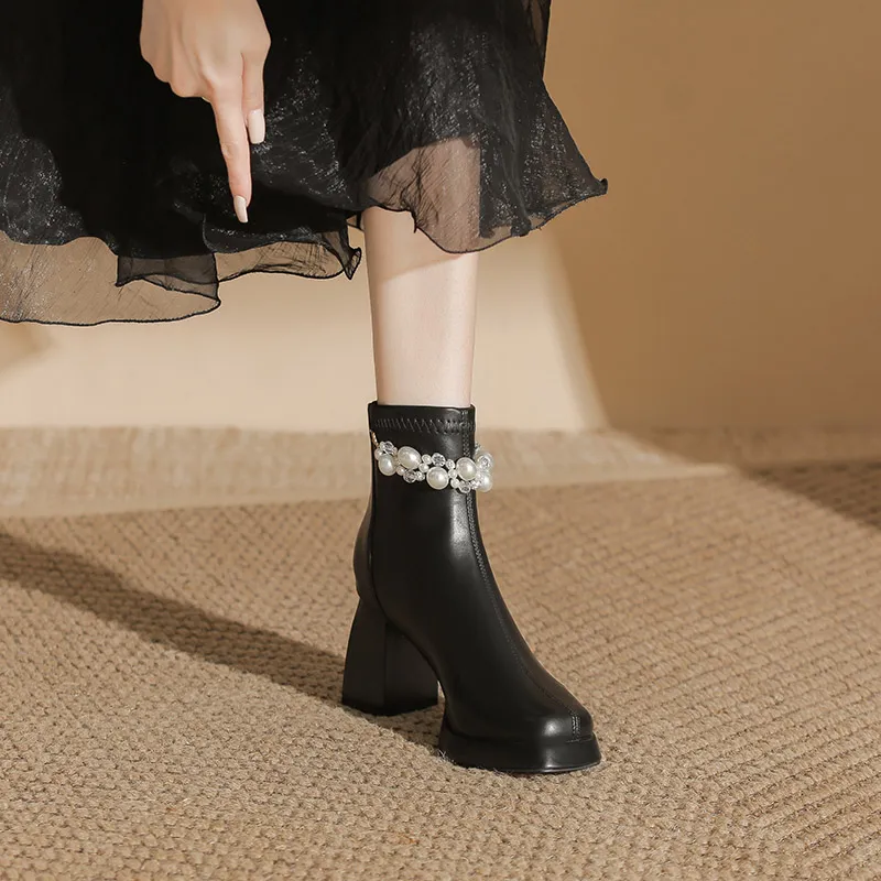 Zubumei Ankle Boots Women's-2