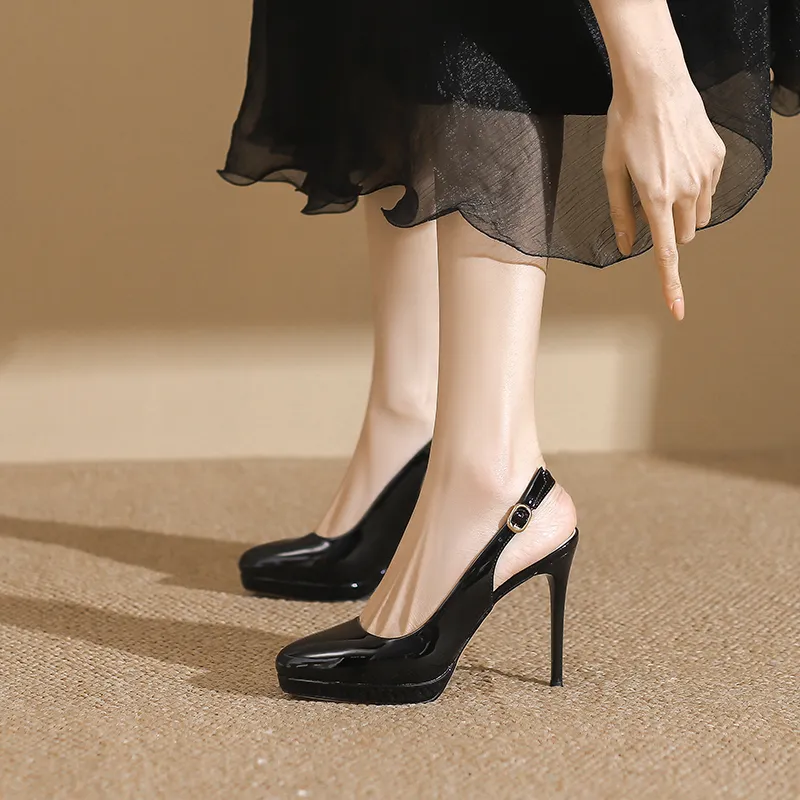 Zubumei Slim Heel High Heels Women's-1
