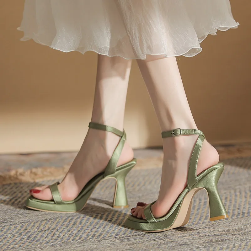 Zubumei One Strap Sandals Women's-10