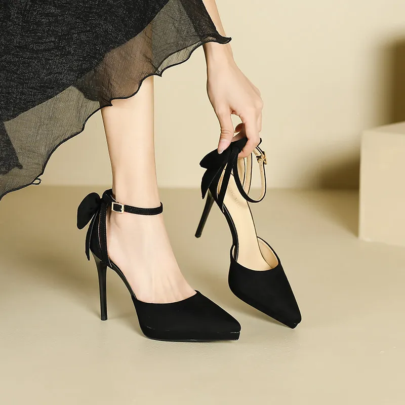 Zubumei Slim Heel High Heels 10.5cm Women's-2