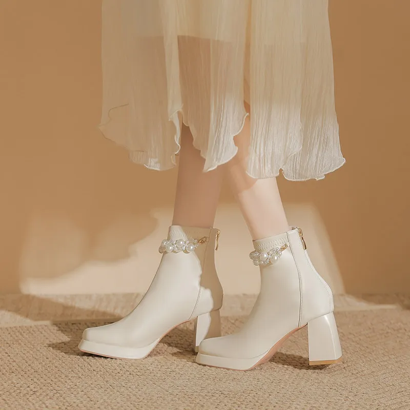 Zubumei Ankle Boots Women's-7