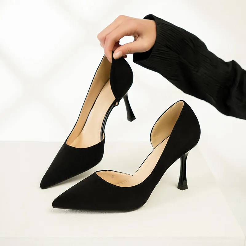 Zubumei Slim Heel High Heels 6.5-8.5 Women's-2