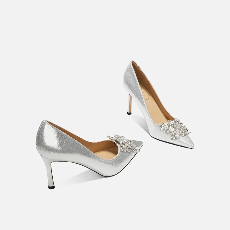 Zubumei Slim Heel High Heels Women's-8
