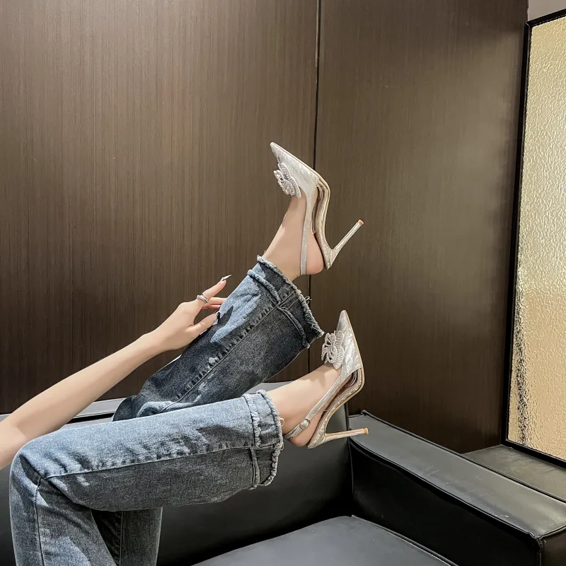 Zubumei Slim Heel High Heels Women's-4