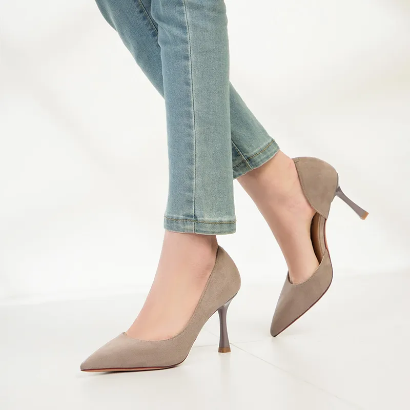 Zubumei Slim Heel High Heels 6.5-8.5 Women's-17