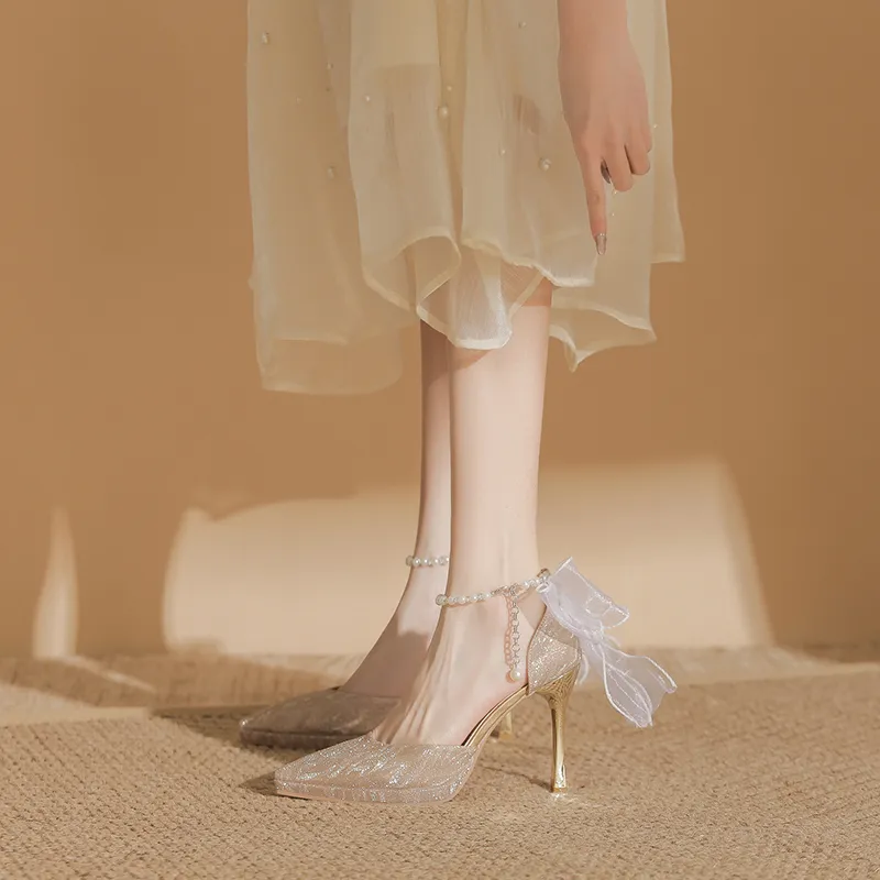 Zubumei Slim Heel High Heels Women's-8