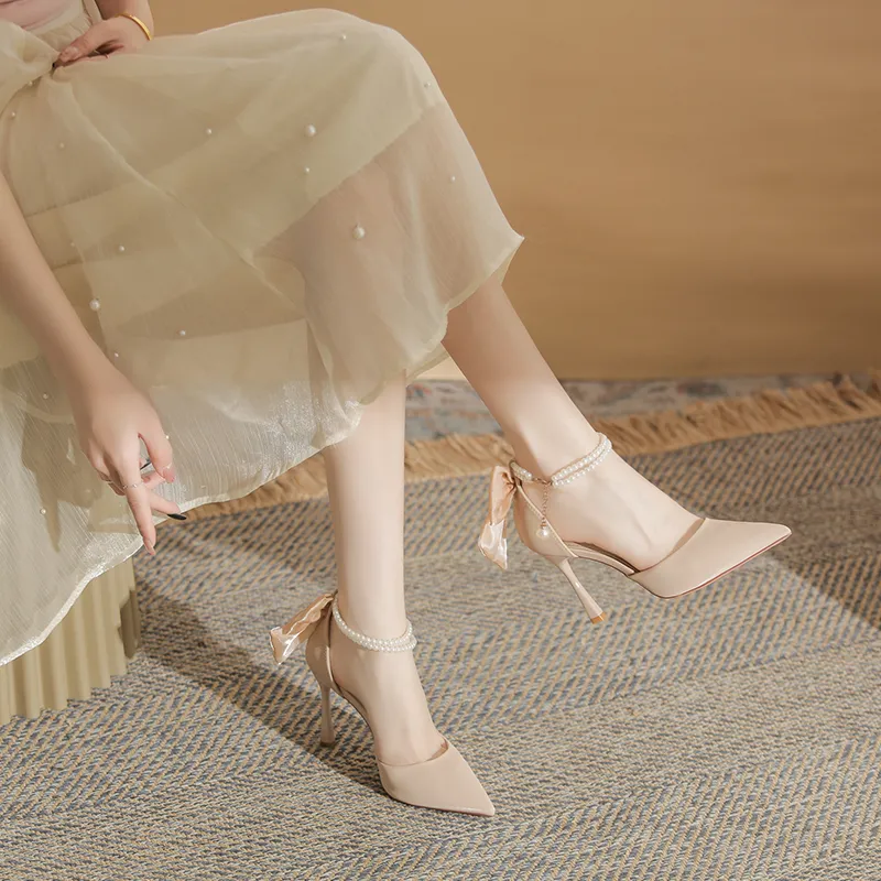 Zubumei Slim Heel High Heels Women's-15