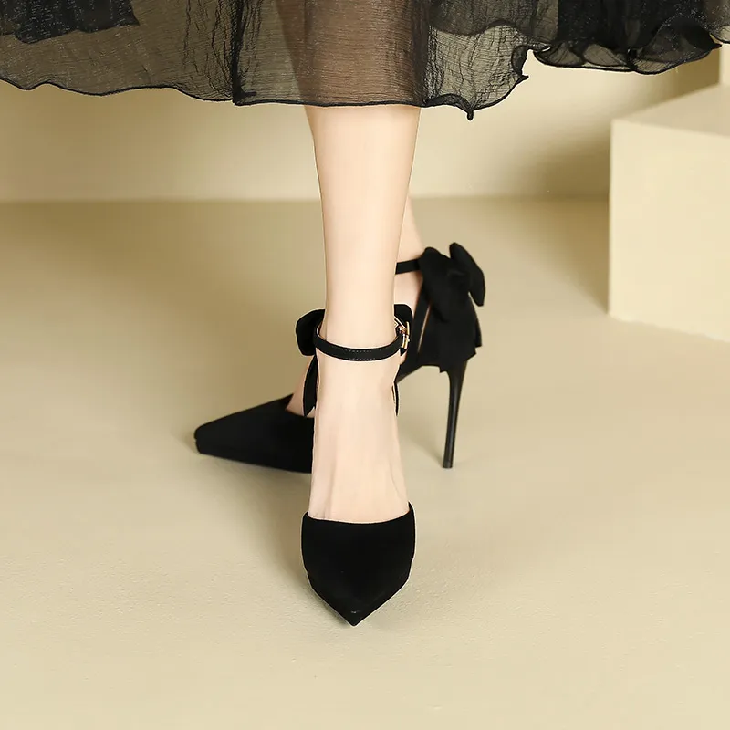 Zubumei Slim Heel High Heels 10.5cm Women's-5