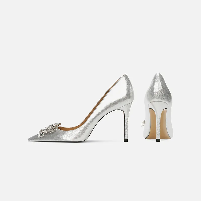 Zubumei Slim Heel High Heels Women's-7