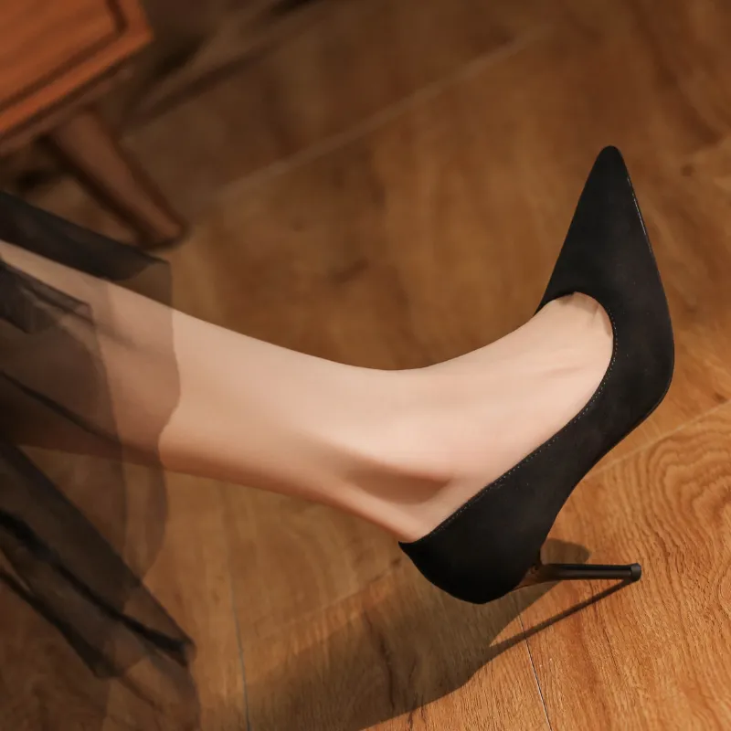 Zubumei Slim Heel High Heels Women's-2
