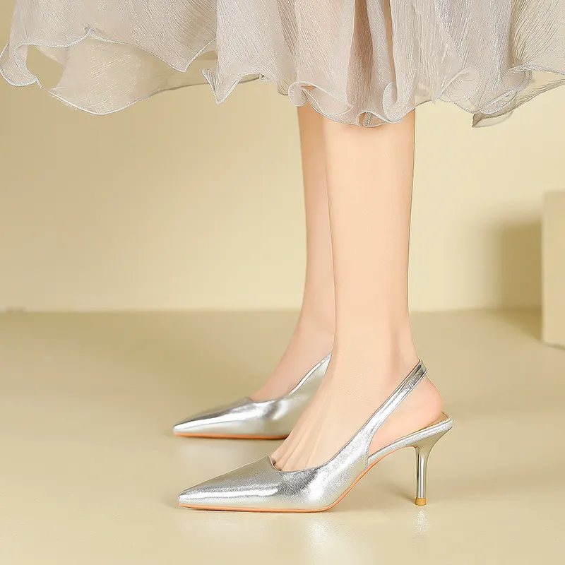 Zubumei Slim Heel High Heels 7cm Women's-13