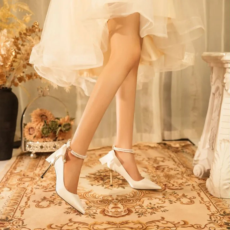 Zubumei Slim Heel High Heels Women's-4
