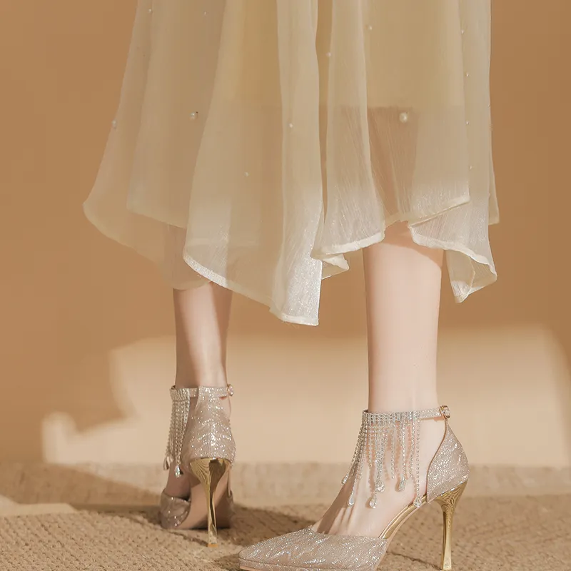 Zubumei Slim Heel High Heels Women's-9