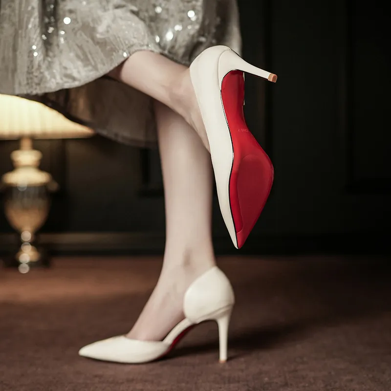 Zubumei Slim Heel High Heels Women's-12