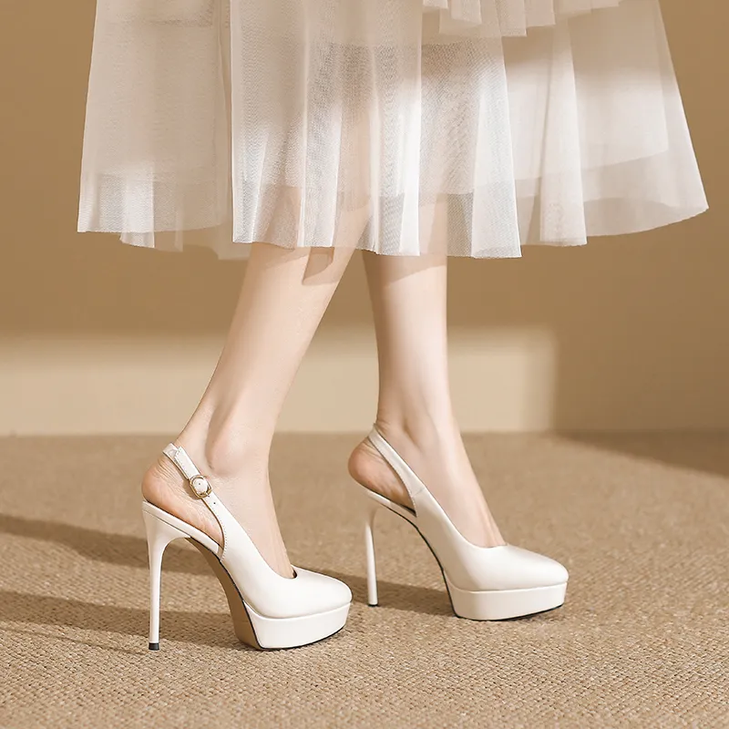 Zubumei Slim Heel High Heels Women's-9