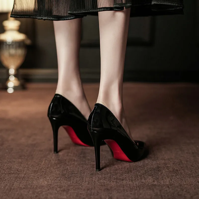 Zubumei Slim Heel High Heels Women's-12