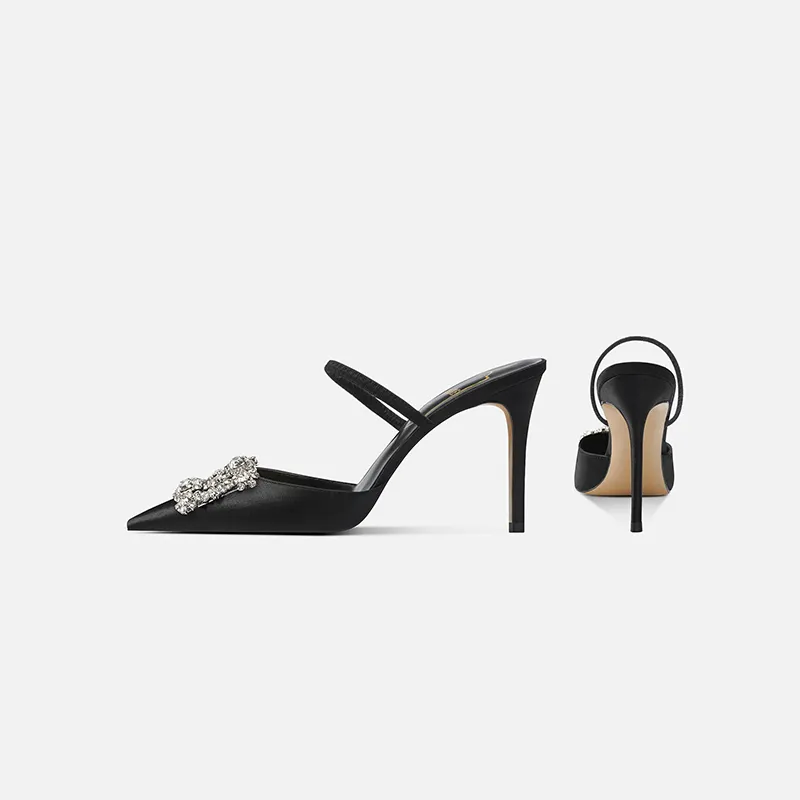 Zubumei Slim Heel High Heels Women's-7