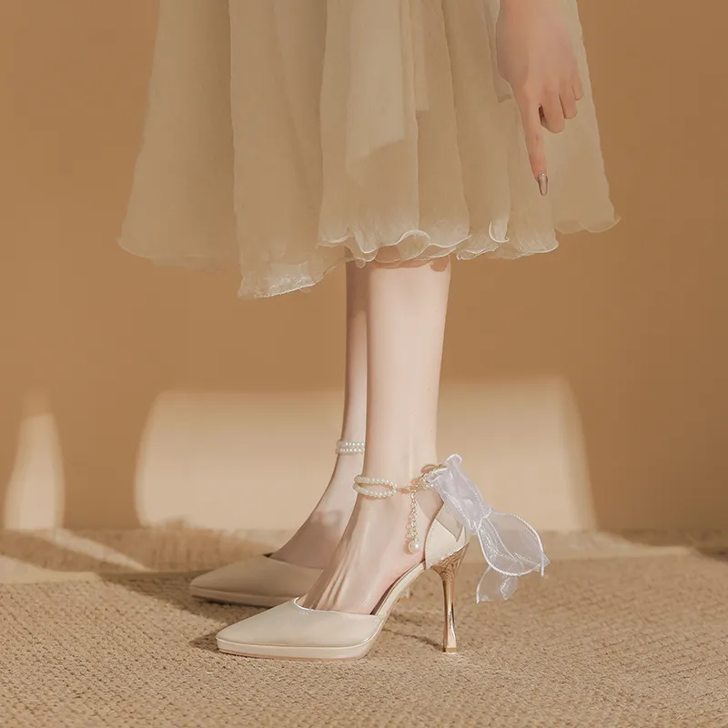 Zubumei Slim Heel High Heels Women's-8
