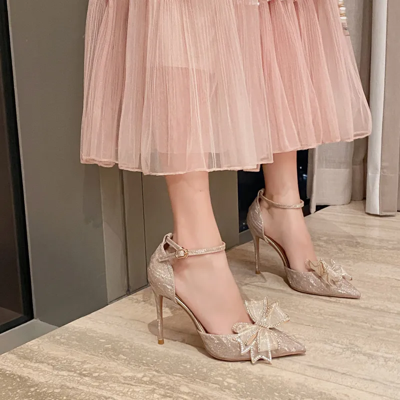Zubumei Slim Heel High Heels Women's-12