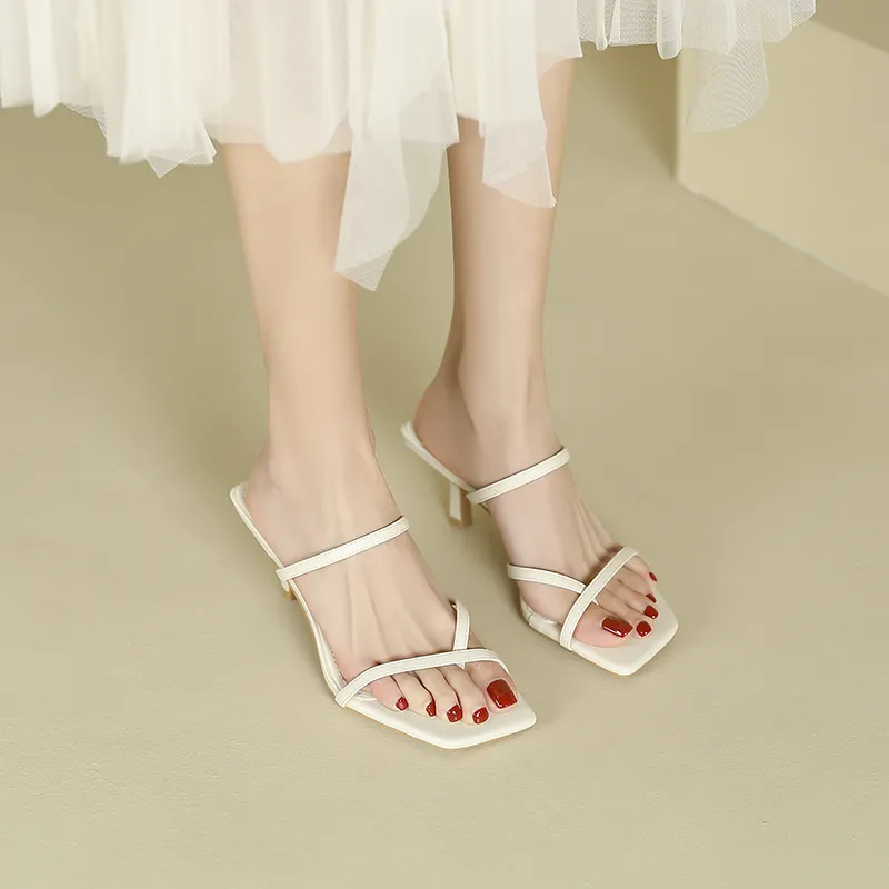 Zubumei Slide Slippers 5cm Women's-5