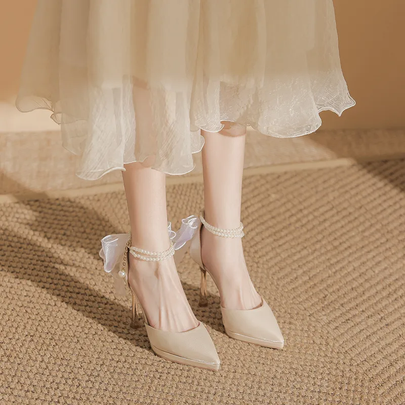Zubumei Slim Heel High Heels Women's-11
