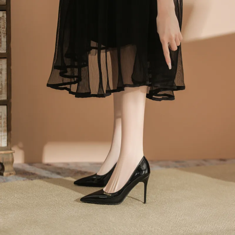 Zubumei Slim Heel High Heels Women's-3
