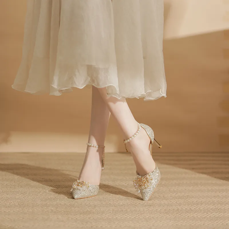 Zubumei Slim Heel High Heels Women's-11