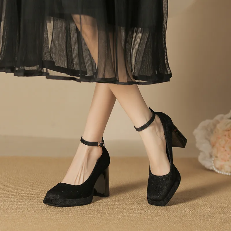 Zubumei High Heels Women's-3