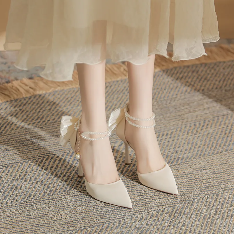 Zubumei Slim Heel High Heels Women's-2