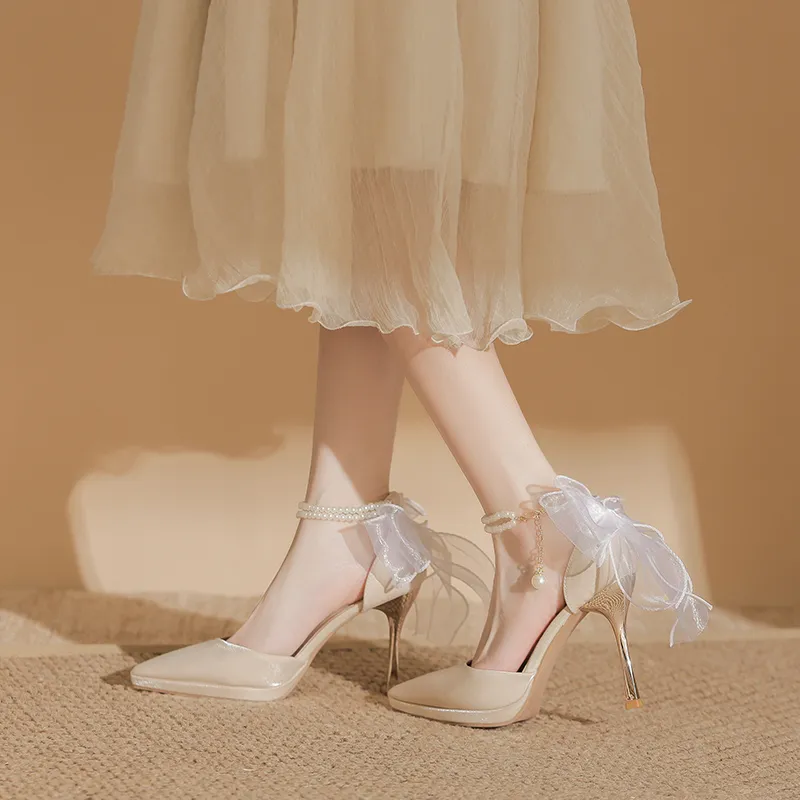 Zubumei Slim Heel High Heels Women's-10