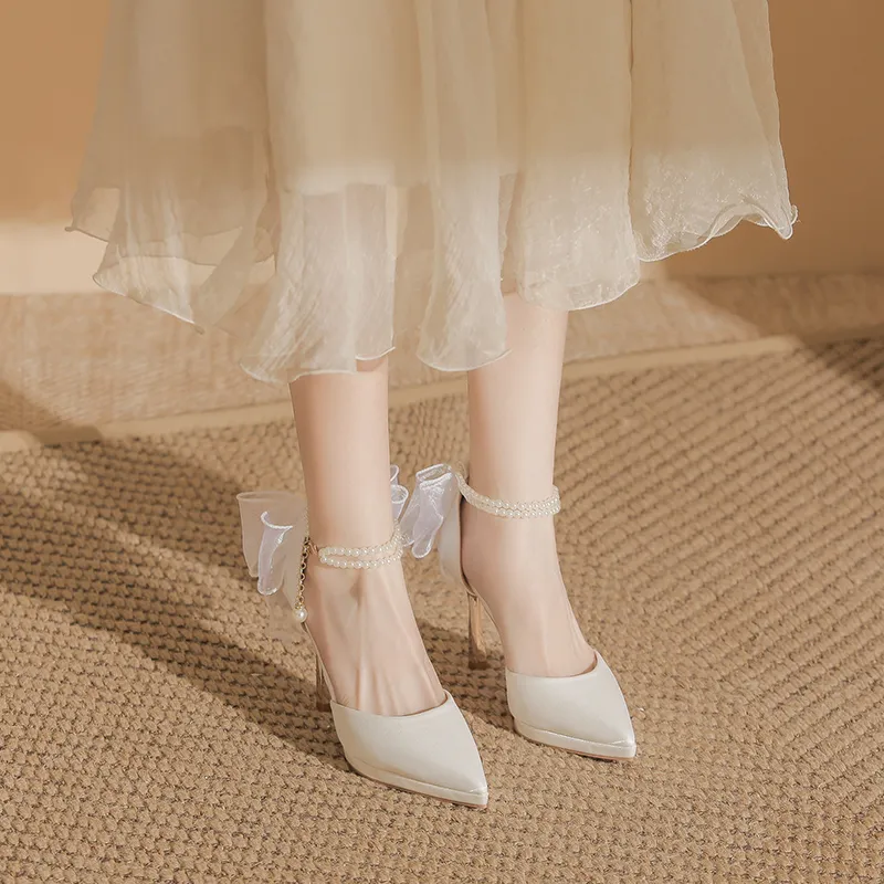 Zubumei Slim Heel High Heels Women's-1