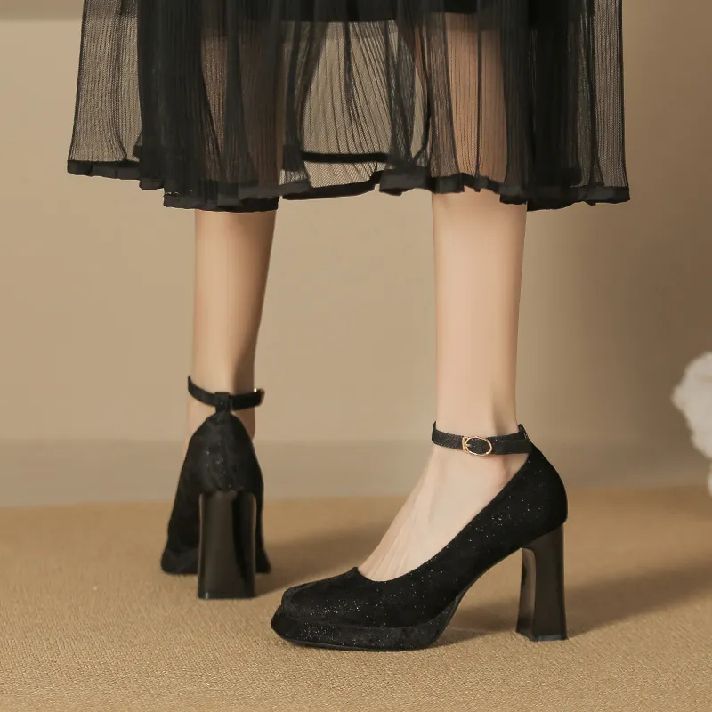Zubumei High Heels Women's-5