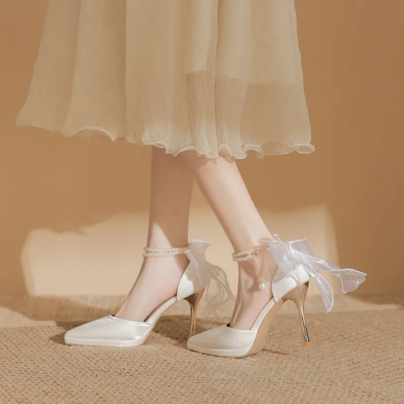 Zubumei Slim Heel High Heels Women's-4