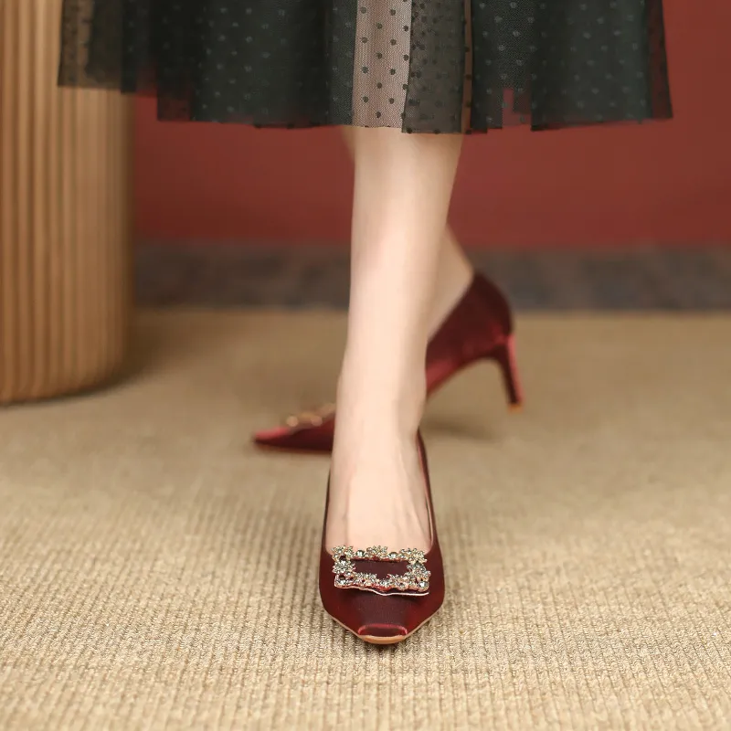 Zubumei High Heels Women's-4