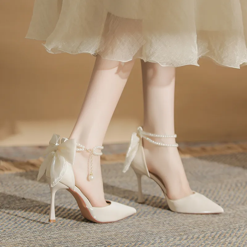 Zubumei Slim Heel High Heels Women's-3