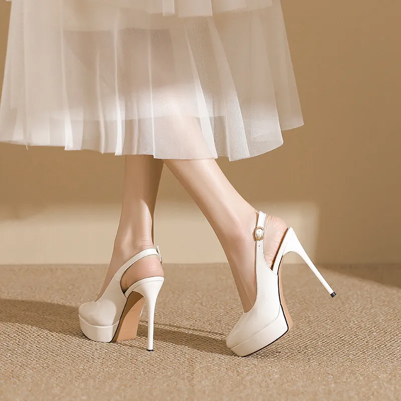 Zubumei Slim Heel High Heels Women's-13