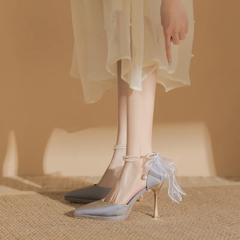 Zubumei Slim Heel High Heels Women's-14