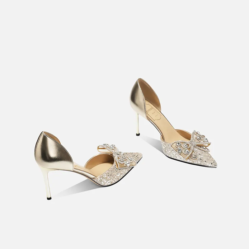 Zubumei Slim Heel High Heels Women's-8