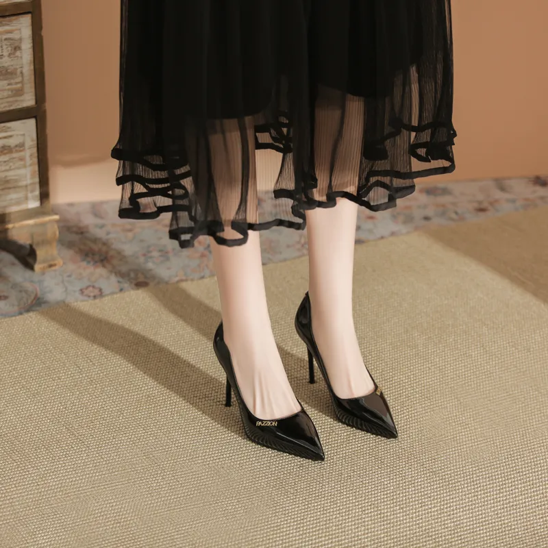 Zubumei Slim Heel High Heels Women's-1