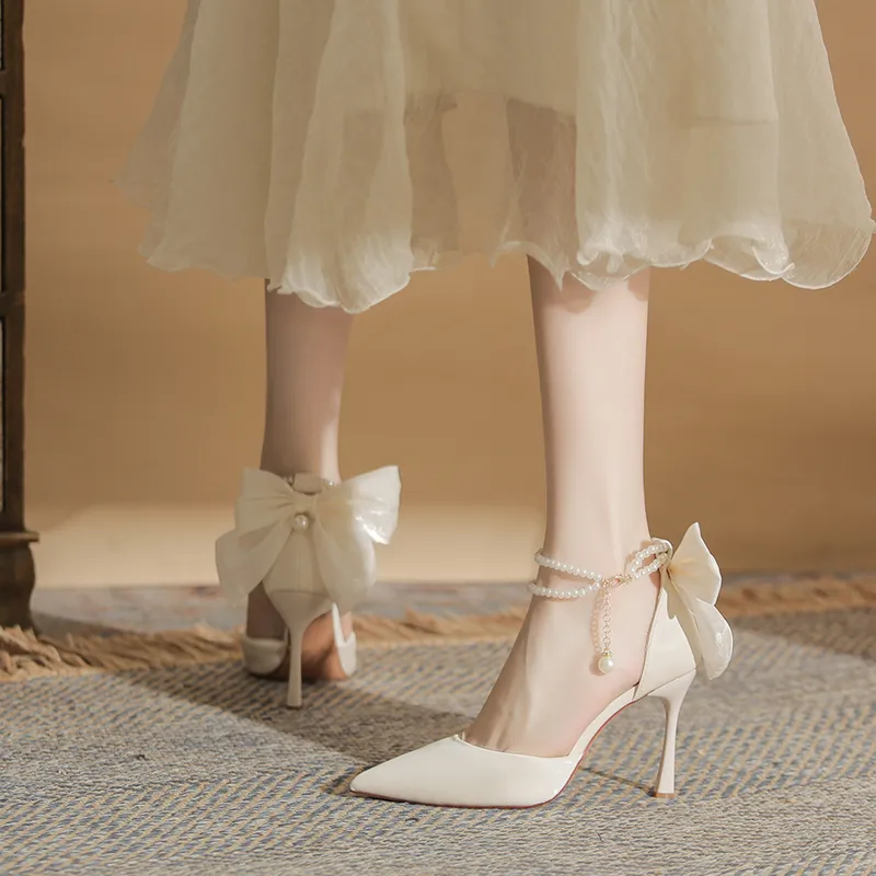 Zubumei Slim Heel High Heels Women's-5