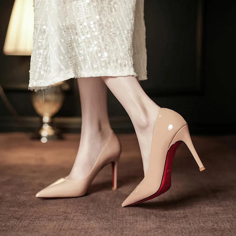 Zubumei Slim Heel High Heels Women's-6