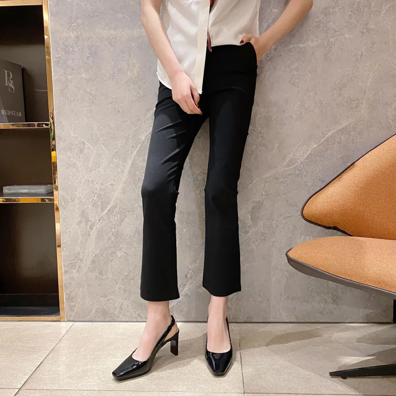 Zubumei Chunky Heel High Heels 7.5cm Women's-1
