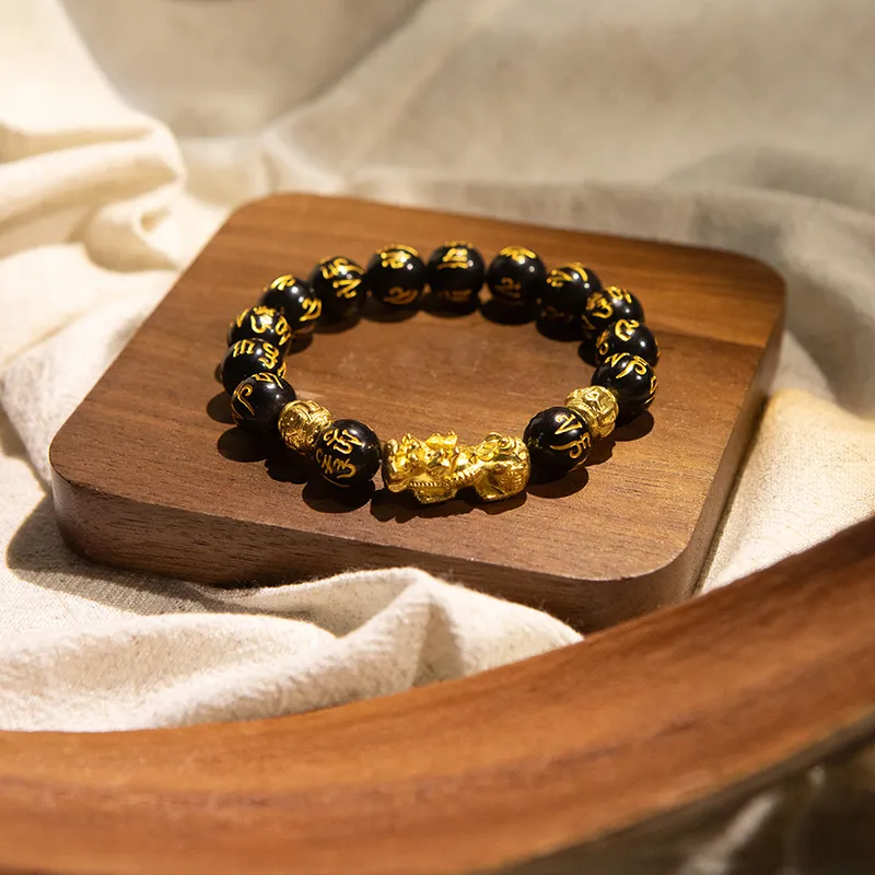Gramda Obsidian Bracelets Men's-7