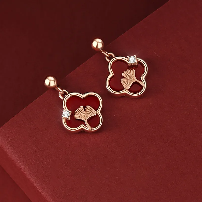 Gramda Jade Earrings Women's-3